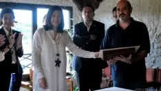 Uno de los homenajeados en el reconocimiento público. / SN