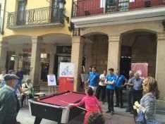 El billar en el centro de Soria
