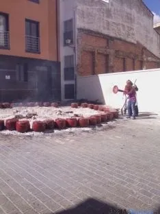 Imagen de la comida popular en Ólvega. / SN