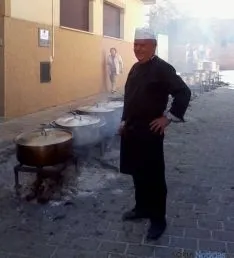Imagen de la comida popular en Ólvega. / SN