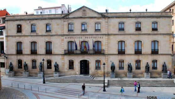 Fachada del Palacio Provincial de la Diputación. / SN