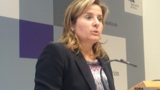 Esther Pérez, vicepresidenta de la Diputación de Soria