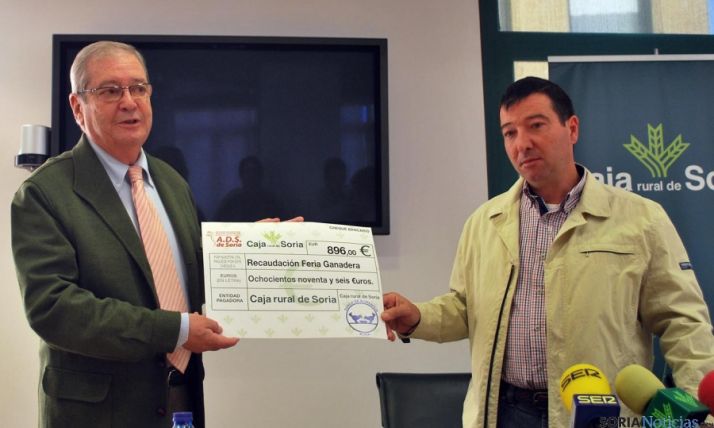 Crespo (izda.) y Gonzalo este viernes. / SN