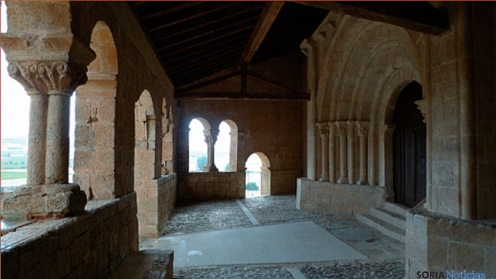 Templo de San Martín, en Aguilera. 