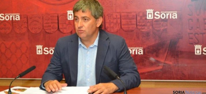 Javier Antón, concejal del Ayuntamiento de Soria
