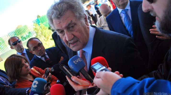 Jesús Posada este viernes en Almazán./SN