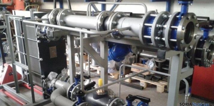 Subestación en sala de calderas de biomasa