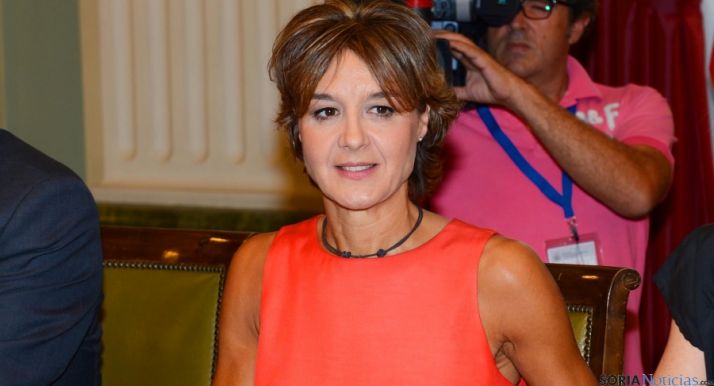 La responsable del MAGRAMA, Isabel García Tejerina este lunes.