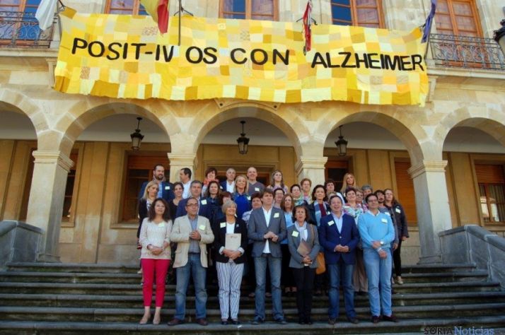 Imagen contra el Alzheimer en el Día Mundial