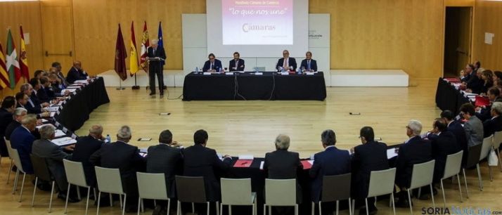 Reunión de Las Cámaras en Burgos