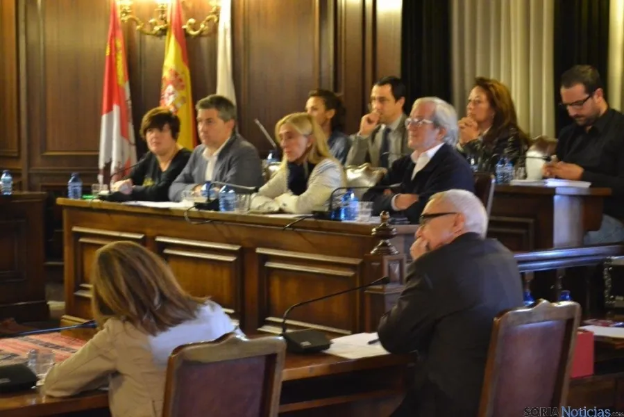 Pleno del Ayuntamiento de Soria 8 de octubre