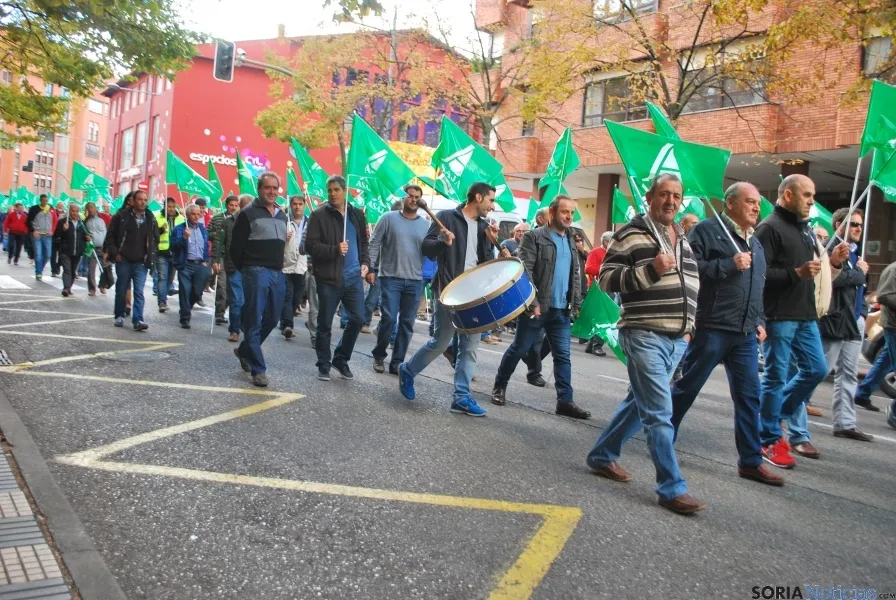 Imagen de la jornada de protesta. / SN