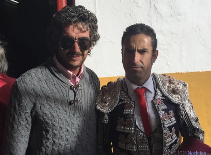 Rubén Sanz con Juan Antonio Romero