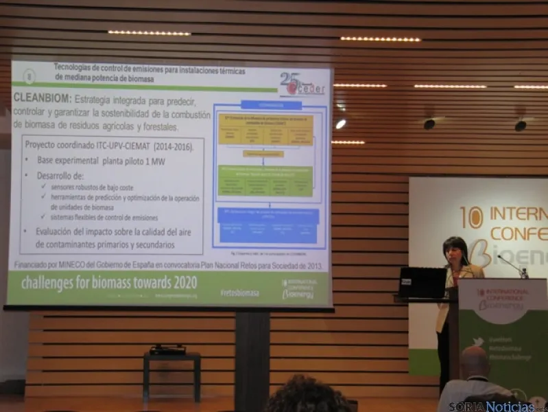 El CEDER de Lubia en Expobiomasa