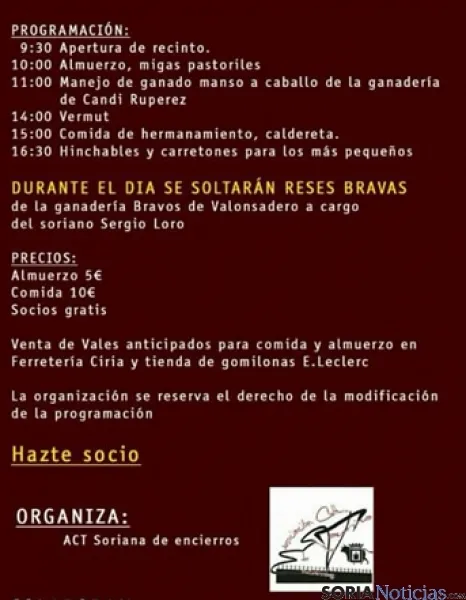 Jornada de convivencia de la ACT