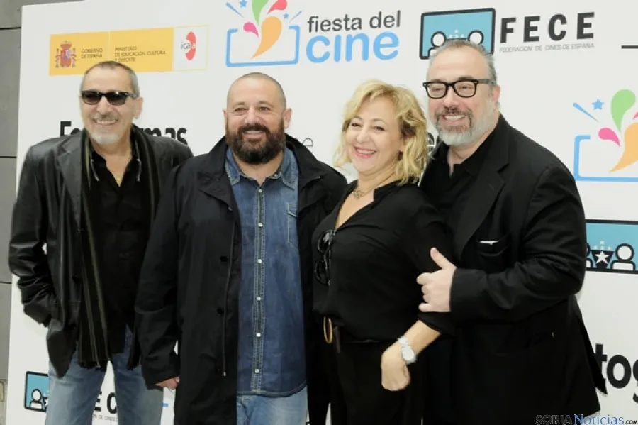 Actores y directos con la fiesta del Cine