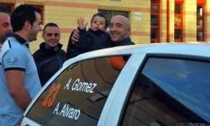 Álvaro, (dcha.), este sábado en Los Pajaritos./SN