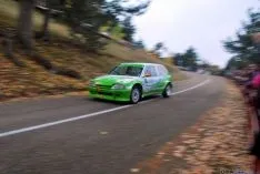 Uno de los vehículos en la Subida. / SN