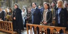 Concejales asisten a la misa de San Saturio