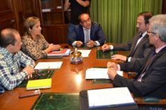 Reunión presidentes Diputaciones Soria yTeruel
