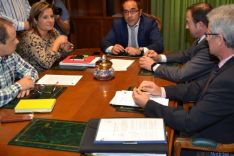 Reunión presidentes Diputaciones Soria y Teruel