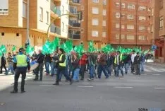 Imagen de la jornada de protesta. / SN