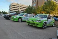 Los coches que participan este domingo. / SN