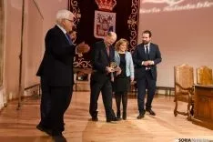 Imagen del acto este martes en el aula magna Tirso de Molina, en la capital./SN