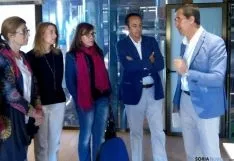 Corporación de Aranda y responsables de Rebi