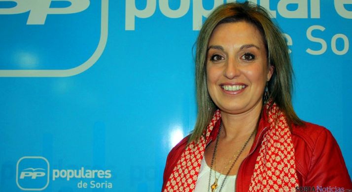 La concejal sampedrana del PP, Ana Belén Marín. 