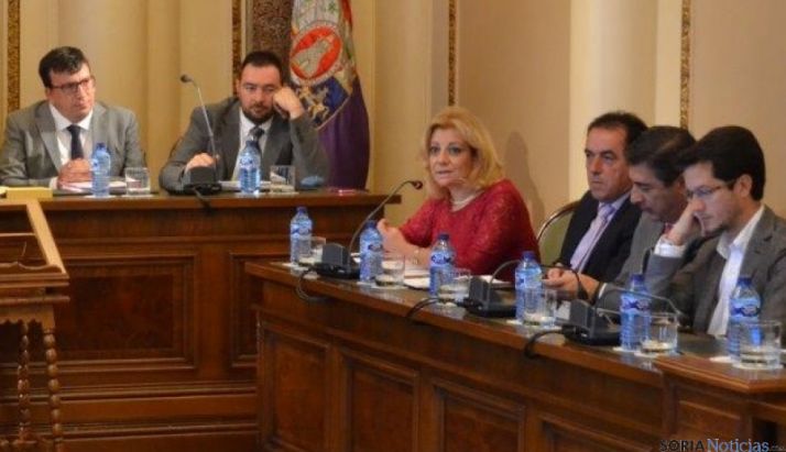 El grupo popular en la Diputación de Soria