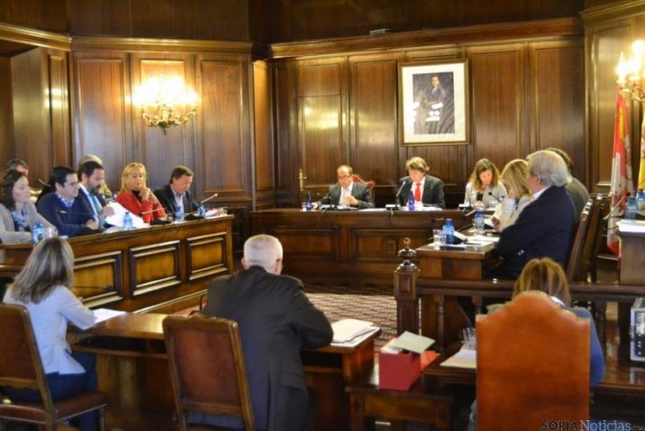 Pleno del Ayuntamiento de Soria 8 de octubre