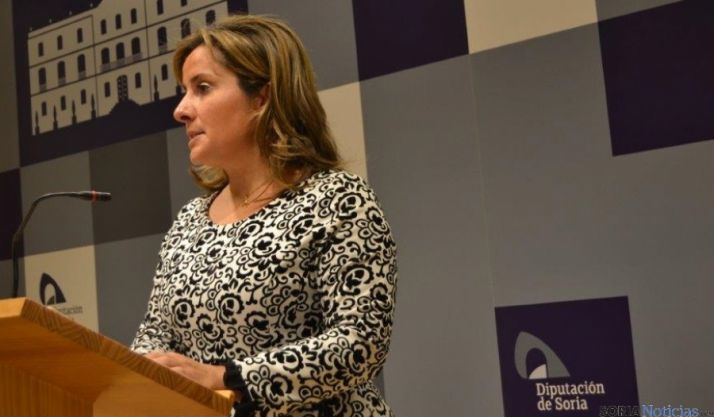 Esther Pérez, vicepresidenta de la Diputación de Soria