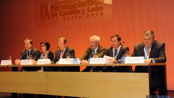 Imagen del congreso regional de farmacéuticos este viernes en la capital. / SN