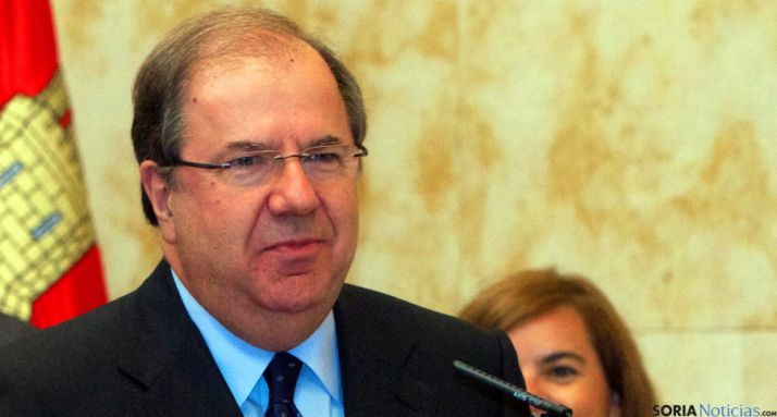 El presidente de la Junta de Castilla y León, Juan Vicente Herrera.