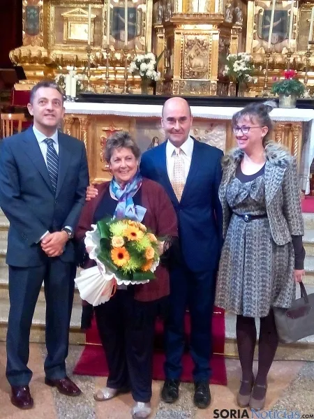 Ágreda vivió un emotivo acto protagonizado por las figuras de Sor María y de Santa Teresa.