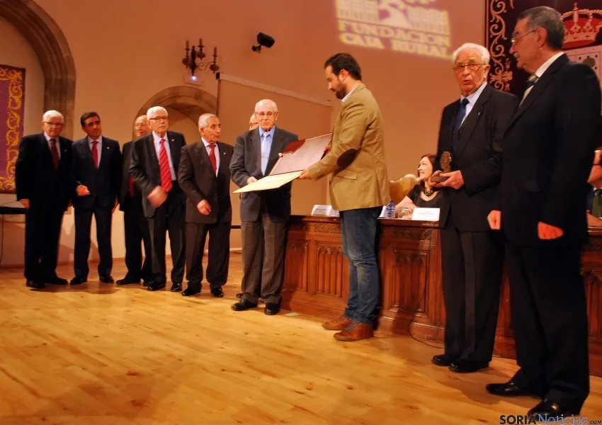 Imagen de la entrega de los galardones. / SN