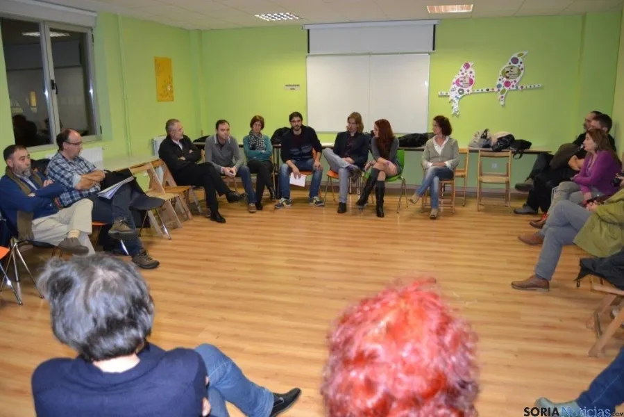 Pablo Fernández, de Podemos, en Soria