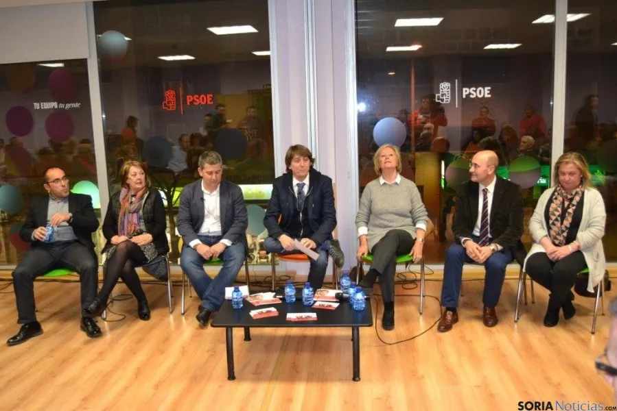 Presentación Candidatos del PSOE al 20-D