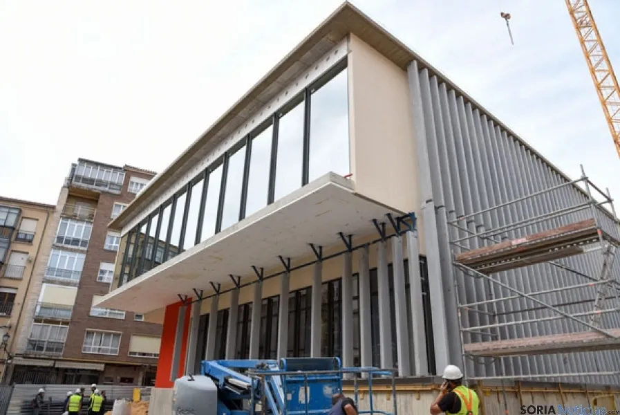 Obras del nuevo mercado municipal./SN