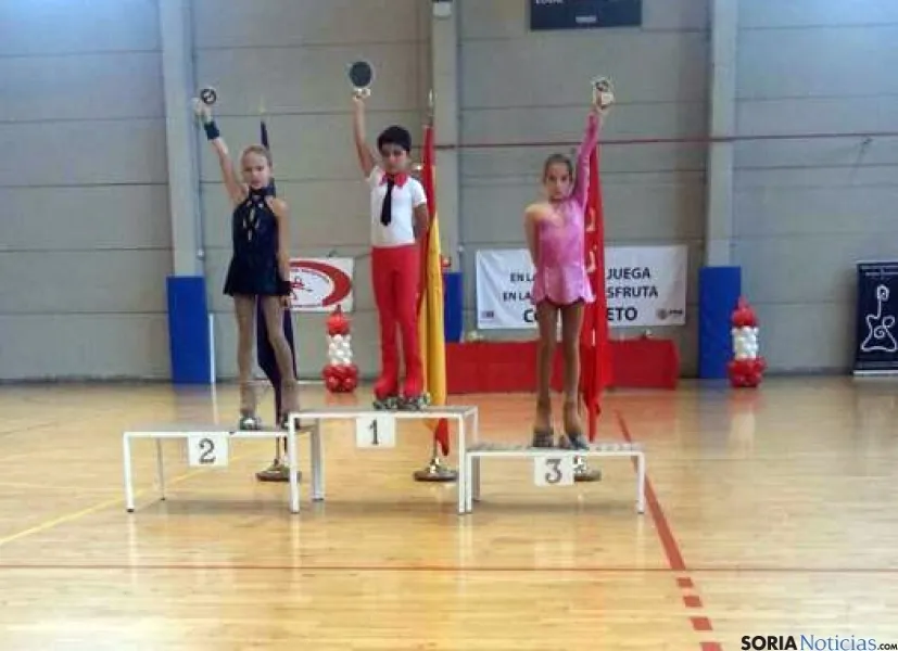 Foto 2 - El Club Pat&iacute;n Soria se trae un oro, una plata y un bronce de Colmenar Viejo