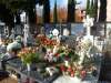Aspecto del cementerio de Soria este domingo primero de noviembre