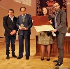 Imagen de la entrega de los galardones. / SN