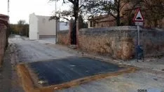 Una de las elevaciones en las calzadas.