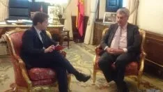Visita de periodistas al Congreso.