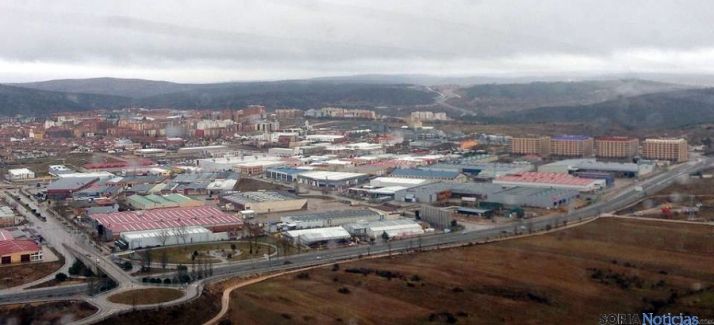 Vista aérea del polígono de Las Casas, en la capital. / SN