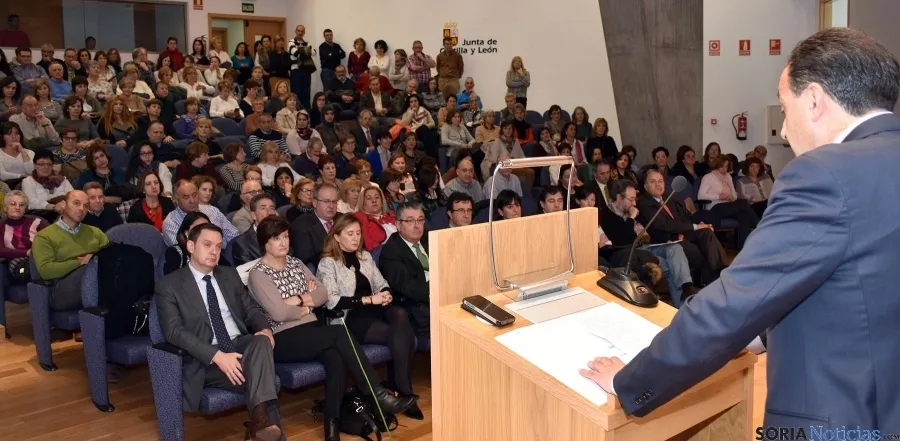 Imagen del acto de homenaje./Jta