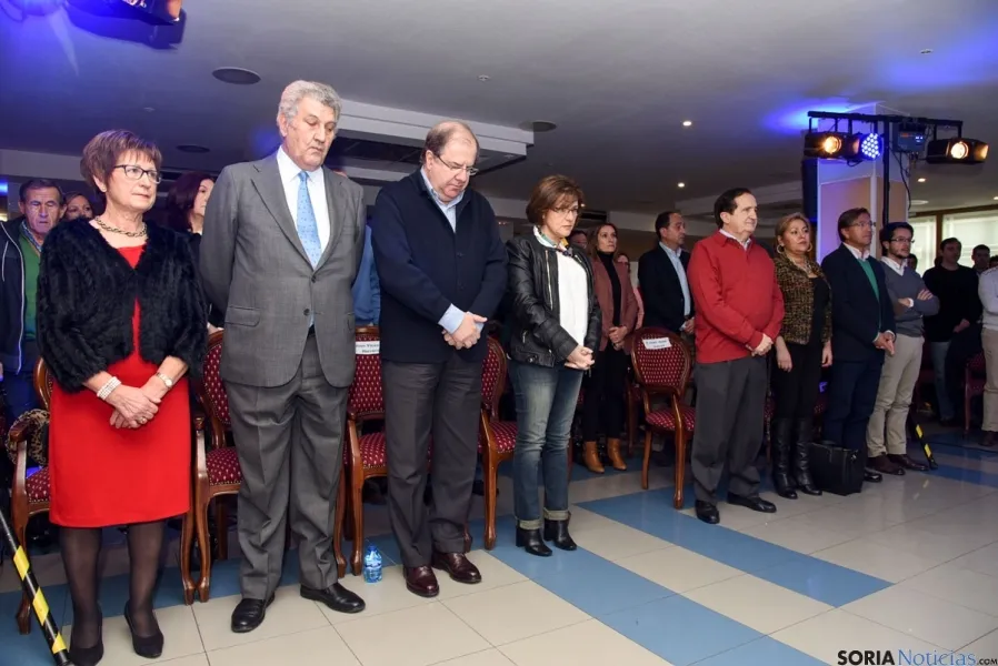 Imagen del acto central de los populares sorianos este sábado. / SN