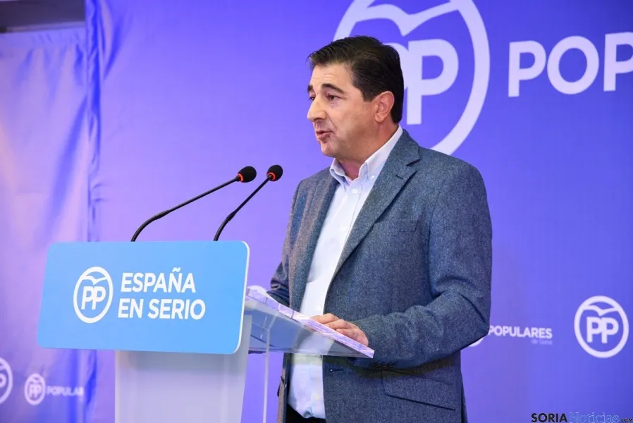 Imagen del acto central de los populares sorianos este sábado. / SN