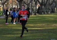 Imagen de la jornada de atletismo este domingo en la Alameda Cervantes. / SN